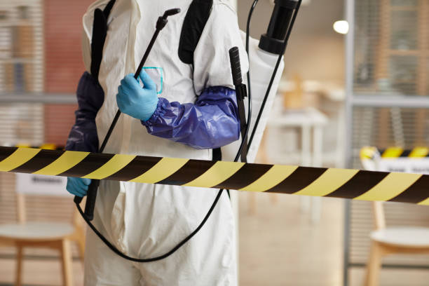 Professional Trauma Scene Cleanup technician working in Harrisburg, OR
